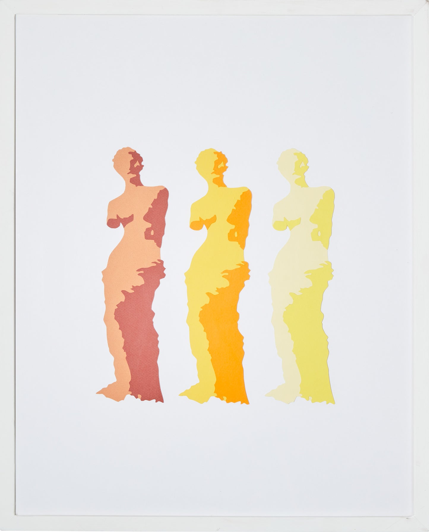 VENUS OF MILO TRIPLETTE COLLAGE