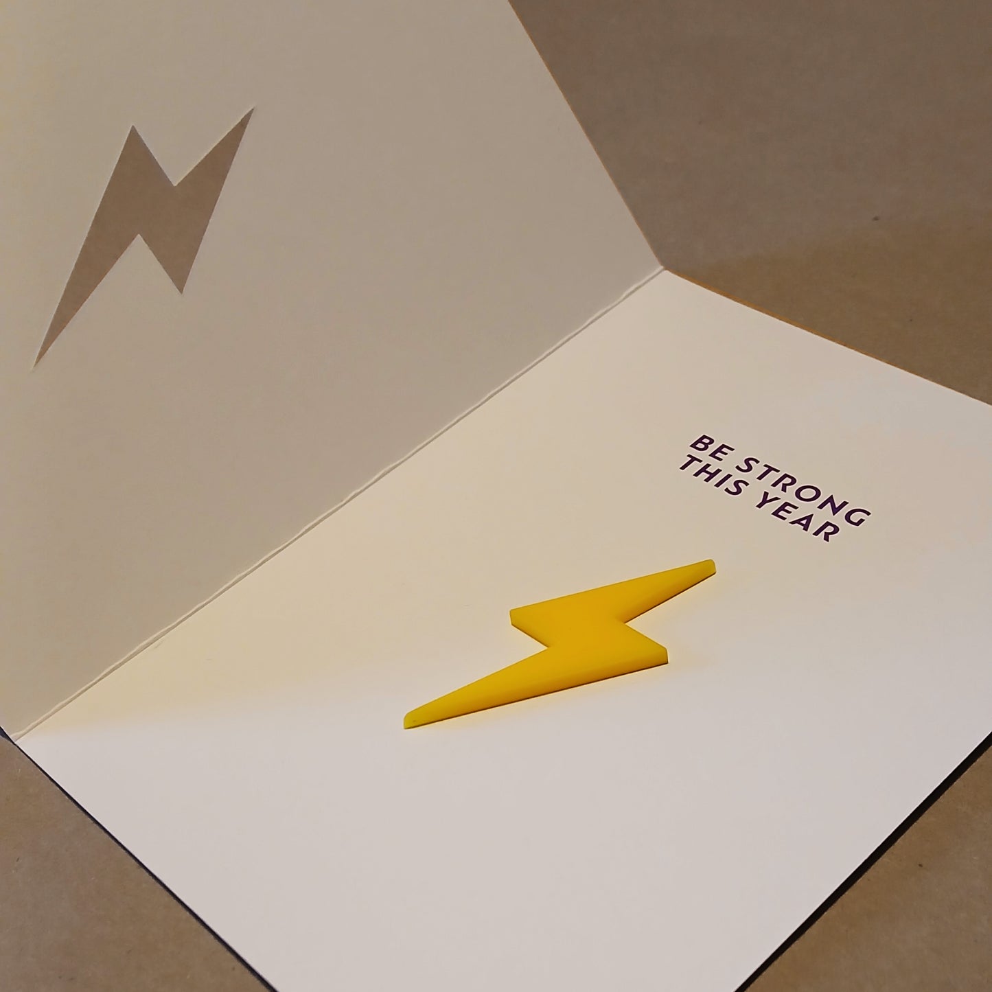 2026 wish card: BE STRONG, THIS YEAR